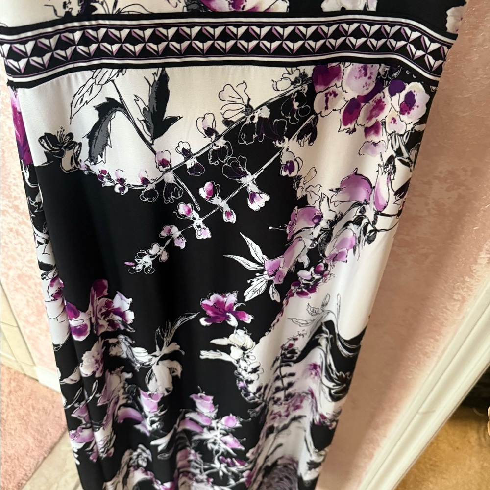 White House Black Market strapless Maxi Dress - Picture 6 of 8